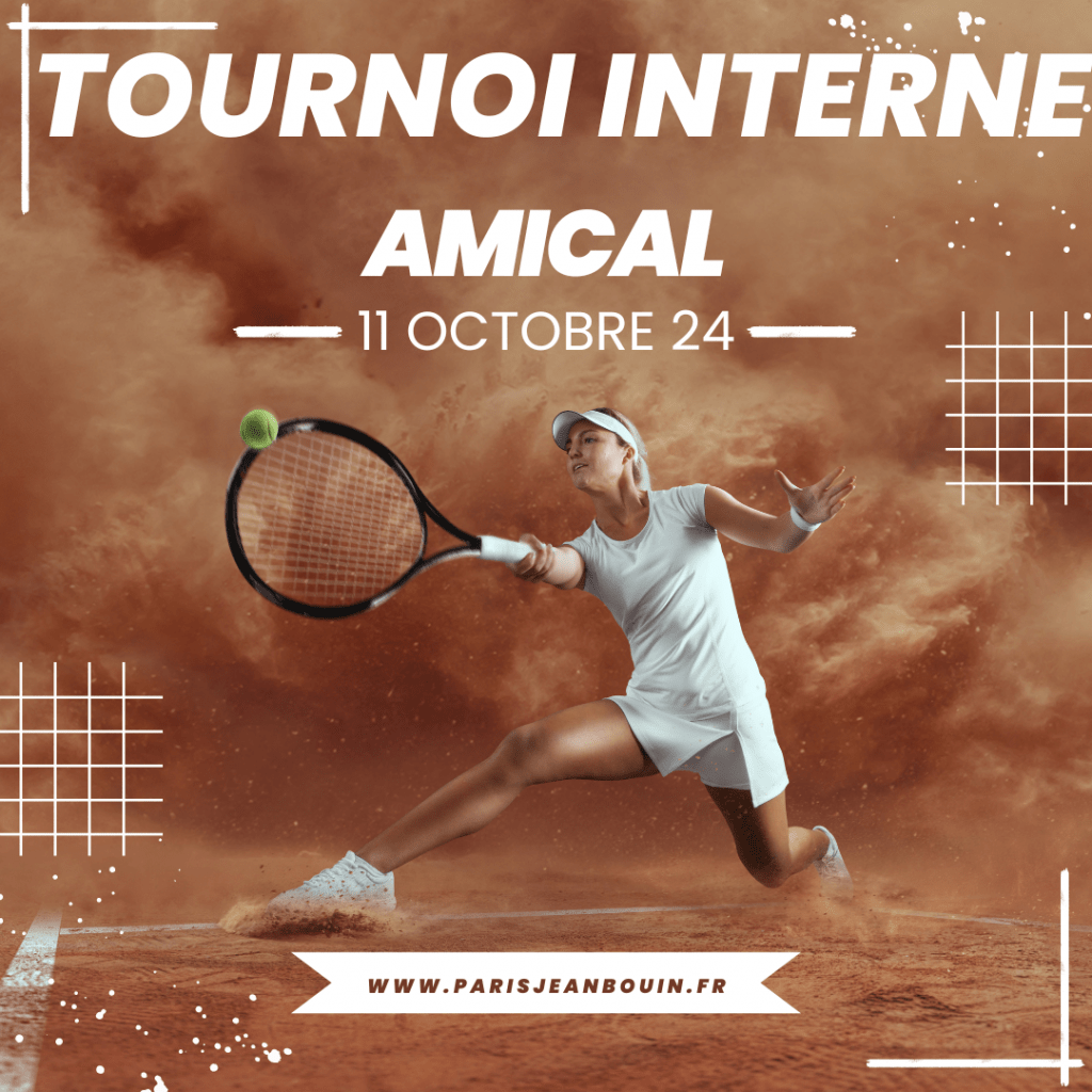 PJB TENNIS // Lancement du tournoi Interne amical 2024-2025