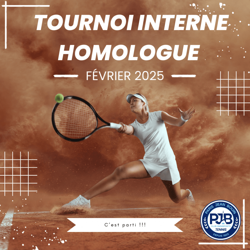 PJB TENNIS // Tournoi Interne Homologué