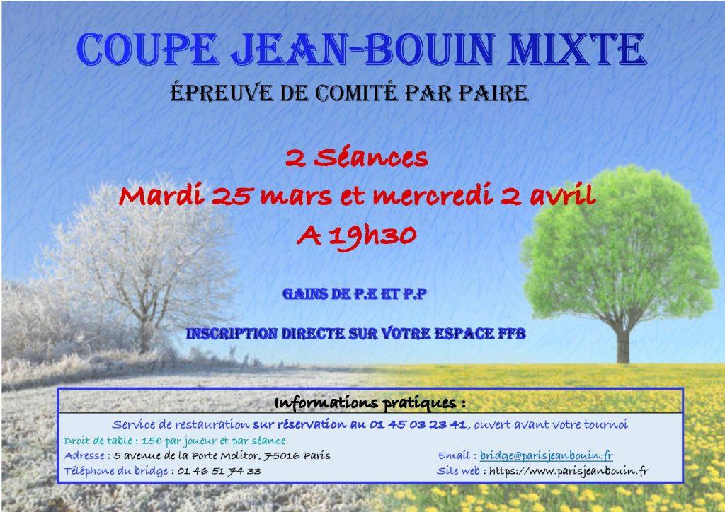 PJB BRIDGE // Coupe Jean Bouin Mixte